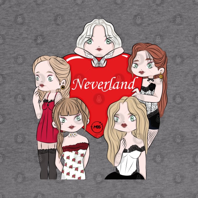 CHIBI (G)IDLE showing his love for neverland by MBSdesing 